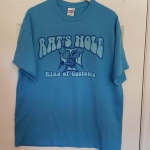 Men's XL Rat's Hole Customs Shirt